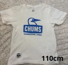 チャムス　chums Tシャツ　キッズ　白　青　110cmのサムネイル