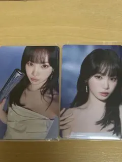 LE SSERAFIM PUREFLOW CHAEWON フォトカード 2枚