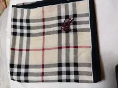 未使用に近い　バーバリーチェック　ハンカチ2枚セット