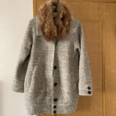 MURUA ファー付きロングコート 定価18,810円