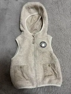 SIMPLEFREE フード付きベビーベスト 10