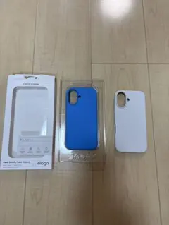 elago iPhone16用 シリコンケース 2色セットのサムネイル