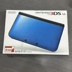 【箱付】ニンテンドー3DS LL ブルー×ブラック 動作確認済 初期化済 4GB