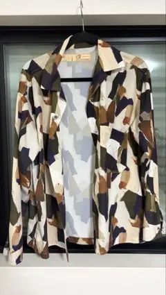 NANO UNIVERSE LB03 長袖シャツ カモフラージュ