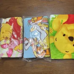 くまのプーさん フェイスタオル 3枚セット