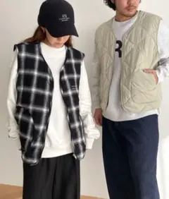 【CANAL JEAN】RED CHOP WORKS刺繍ライナーベスト