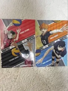 ハイキュー!! 孤爪研磨 影山飛雄 クリアファイル