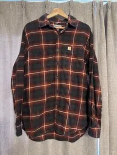 【古着】Carhartt カーハート オンブレチェックシャツ　00s