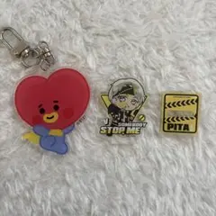 bts bt21 TinyTAN V TATA アクスタ キーホルダー セット