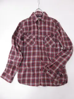 【値下げ】アーバンリサーチドアーズ　長袖シャツ　長袖ネルシャツ　チェック柄　M