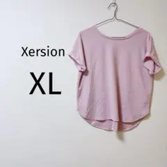 8 Xersion XL ピンク Tシャツ トップス シャツ 半袖