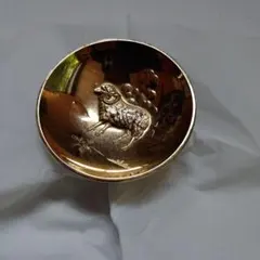 羊のレリーフ 盃 24K GP 金杯 - メルカリ
