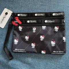 新品　未使用　LeSportsac Hello Kitty ポーチ コラボ