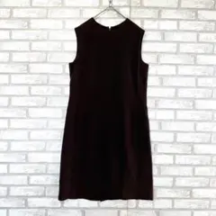 SUIVI スイヴィ　ノースリーブワンピース　茶色　M オンワード樫山のサムネイル