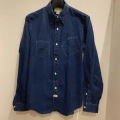 Samurai Jeans 藍刺し子 ワークシャツ L インディゴ 日本製 - メルカリ