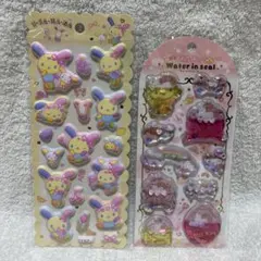 サンリオ　ウサハナ　キティー　ウォーターインシール　マシュマロ　正規品