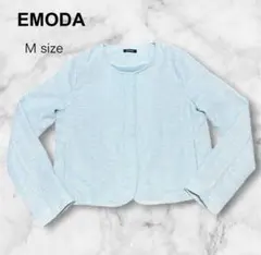 EMODA ミント ノーカラージャケット Mサイズ　春　スプリングのサムネイル