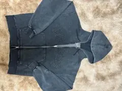 BEN DAVIS ダークグレー ジップアップパーカー L