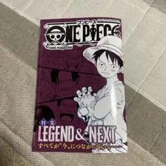 ONE PIECE mini magazine LEGEND & NEXT