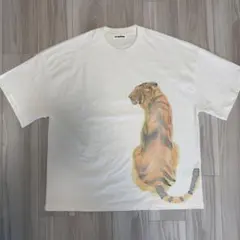 【マッシュ】JIL SANDER タイガープリント Tシャツ M 水彩 マッシュ様専用】JIL SANDER タイガープリント Tシャツ M 水彩 - メルカリ