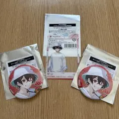 からぴち 東京ドームシティ 缶バッジ ＆クリアカードゆあんくん