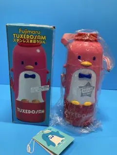 サンリオ タキシードサム 昭和レトロ 水筒 ピンクレア アンティーク