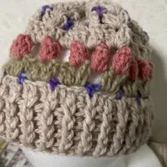 かぎ針編みニット帽