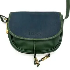 ロエベ ベラスケス バニティバッグ Mサイズ グリーン LOEWE