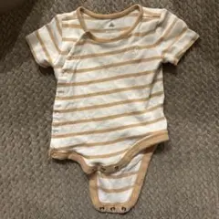 baby gap ストライプロンパース 3-6ヶ月