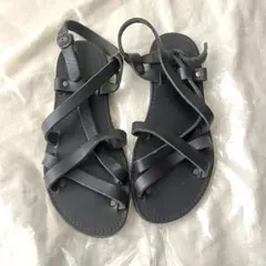 ANN DEMEULEMEESTER 2009SS レースアップサンダル43 - メルカリ