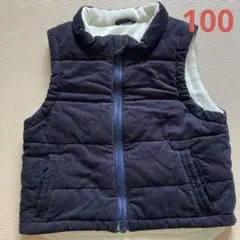 子供　ベスト　裏起毛　サイズ100