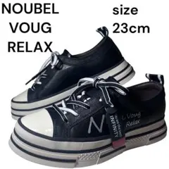 極美品✨Noubel Voug Relax 厚底ローカット 23cmのサムネイル