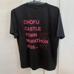 未使用マラソンTシャツ　長府城下町マラソン　公式Tシャツ　Mサイズ