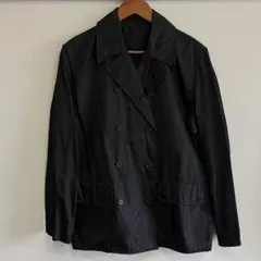 Prada 黒 nylon archiveナイロン ダブルブレストジャケット
