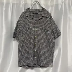 リネン混✨BEAMS+ オープンカラー シャツ ポケット グレー L - メルカリ