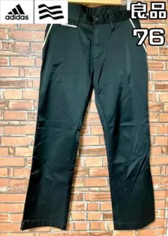 【早い者勝ち✨】アディダスゴルフ メンズ ゴルフパンツ サイズ76 ブラック 黒