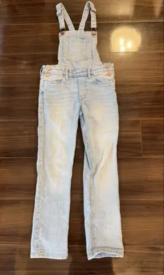 ライトブルー デニム　サロペット