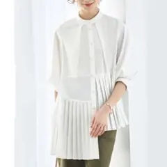 【新品】RUIRUE BOUTIQUE ルイルエブティック　プリーツブラウス