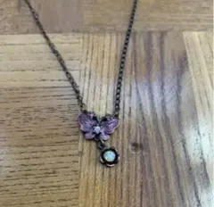 ANNA SUI butterfly motif necklace, Anna Sui antique style