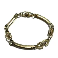 Christian Dior ディオール ブレスレット ゴールド系