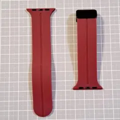 ★ 赤 Apple Watch バンド 時計 防水 バックル スポーツ