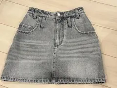 Darich デニムミニスカート グレー