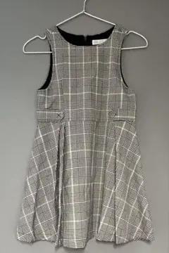 ERIKA様　【134cm】ZARA チェック柄 ノースリーブワンピース 9
