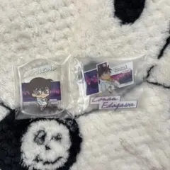 名探偵コナン SEGAラッキーくじG賞H賞 2連アクキーゆらゆらアクブロ コナン