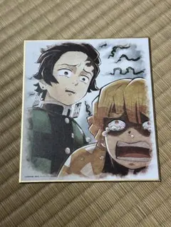 鬼滅の刃ランダム複製ミニ色紙