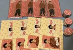 岸優太　すきすきワンワン　アクスタ　カード　マステセット