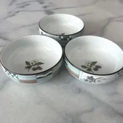 Noritake ／ノリタケ 和食器 【花小袖】小鉢 3枚