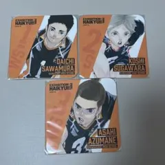 ハイキュー!! 原画展 菅原澤村東峰 アートコースター トランプ セット 烏野