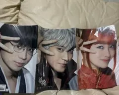 映画　銀魂2 掟は破るためにそこにある　クリアファイル +缶バッジ