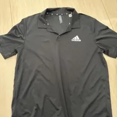 adidas ポロシャツ XL 黒
